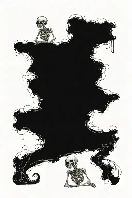 Skeleton Ripping Out Mind And Heart