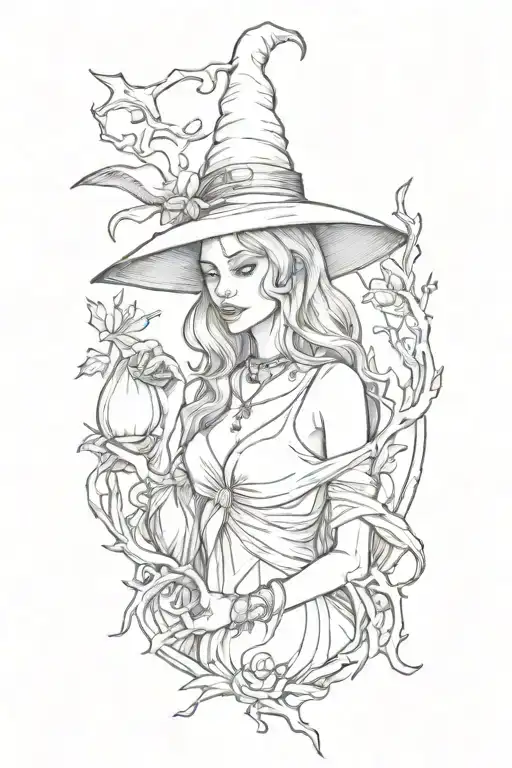 Spooky Mythical Witchy