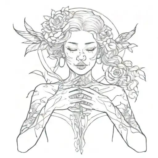 A Lady Healing From Trauma