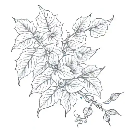 Forest Dessert Flower Ivy