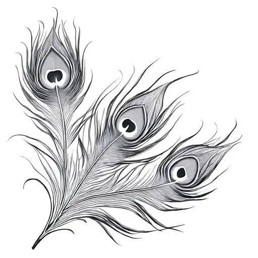 Word Dandavat Pranam In Peacock Feather Feather Feather