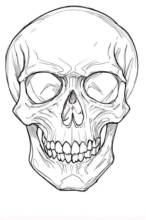 Cartoon Skull
