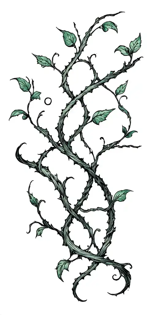 Unusual Vine Intertwined