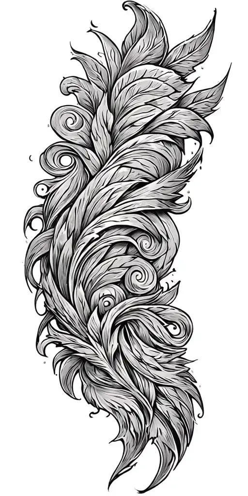 Incorporate Leather Tooling Patterns Into A Western Tattoo Design