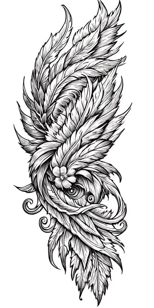 Incorporate Leather Tooling Patterns Into A Western Tattoo Design