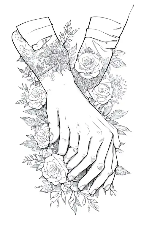 Married Hands Holding