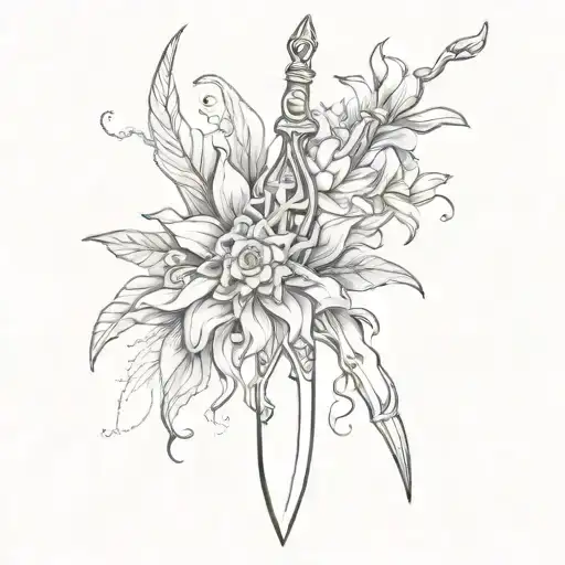 A Knife Inspired By Lily Spider