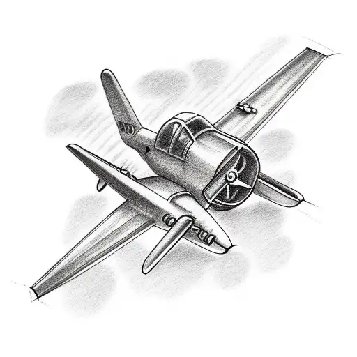 Memorial Tattoo For Dad With Planes
