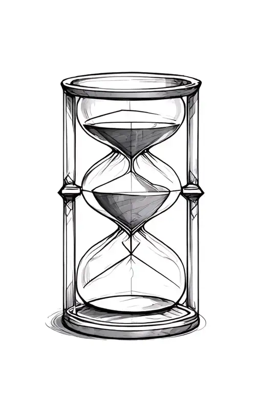 Hourglass Made Of Triangles