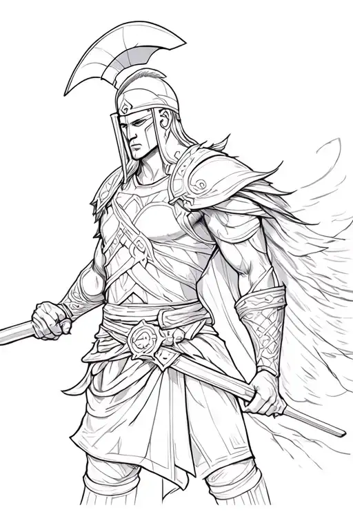 A Spartan Warrior