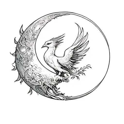 Moon And Pheonix