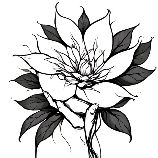 Mother Holding Hands