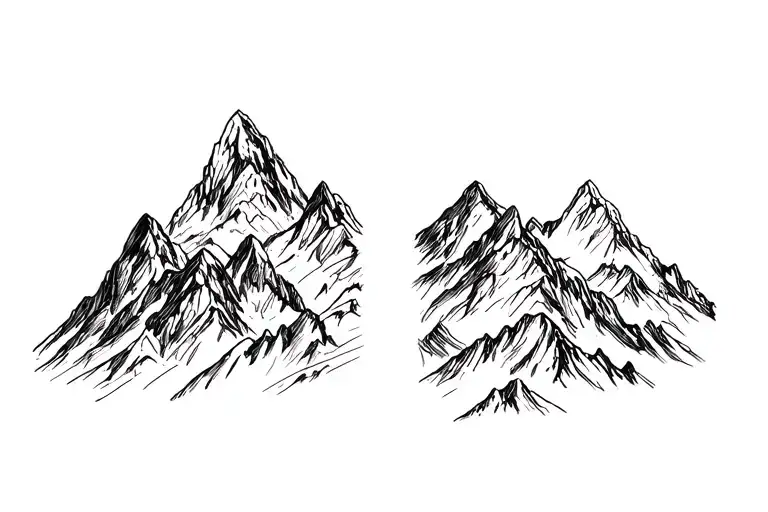 Imperfect Mountain Range