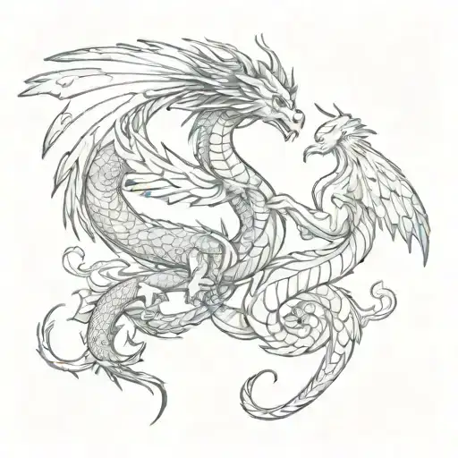 Dragon And Phoenix