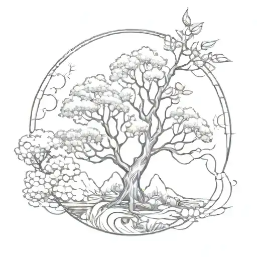 Tree Of Life And Nature Inspired