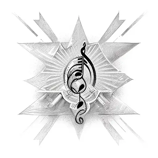 Emergency Rescue Symbol With A Musical Twist