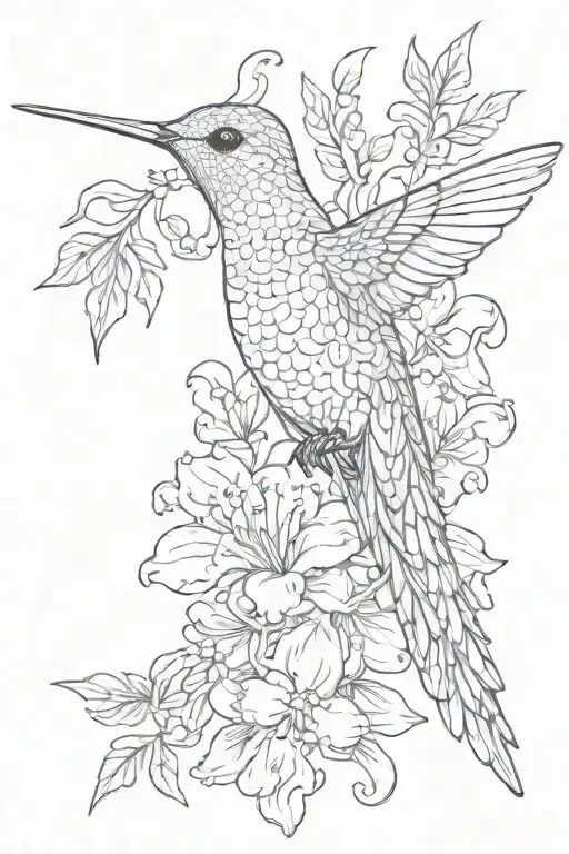 I Would Like Several Small Tattoos That Cover My Entire Arm With A Big Hummingbird On The Bicep