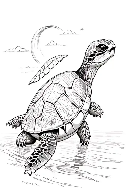 Crush Thevsea Turtle Riding