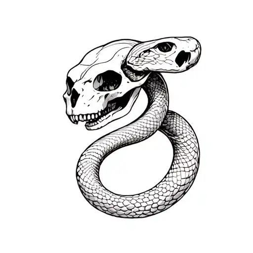 Snake Skull