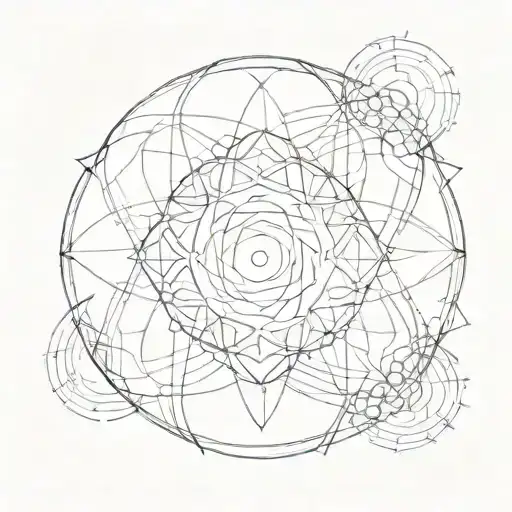 Symmetry Abstract Circles