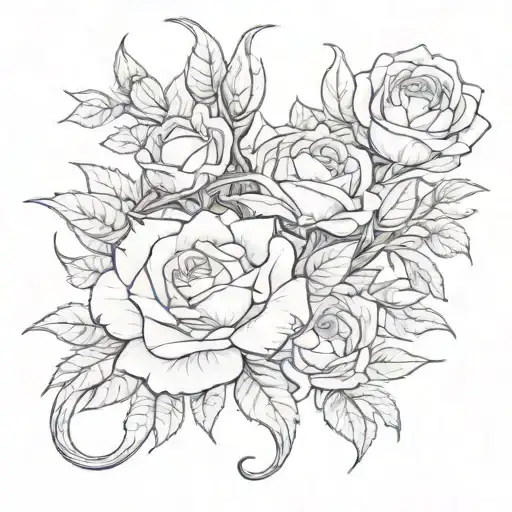 Dragon Roses Growing