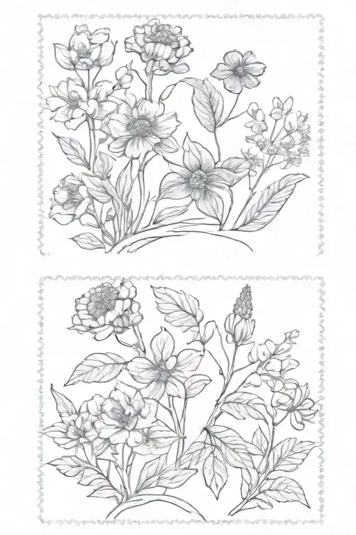 Two Postage Stamps With Nature