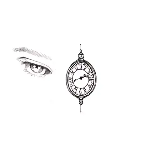 Clock In Eye
