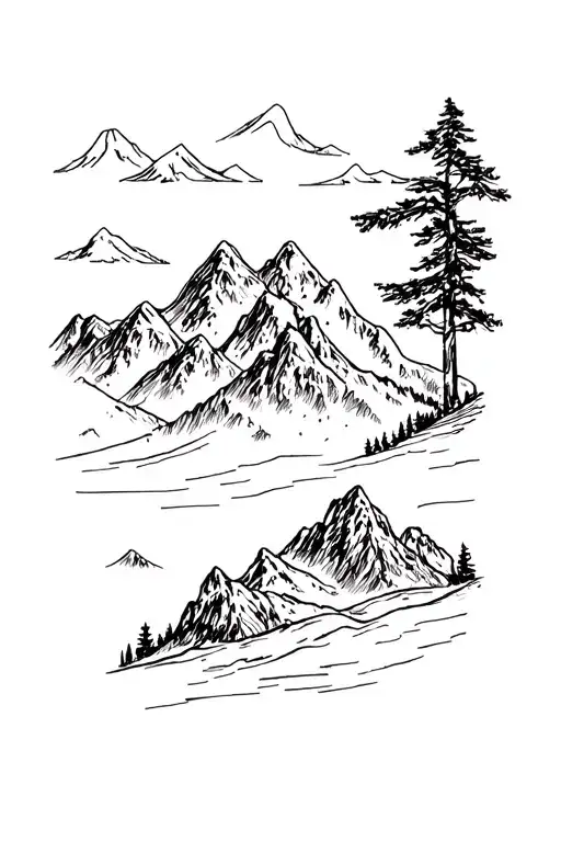 Country Style Mountains