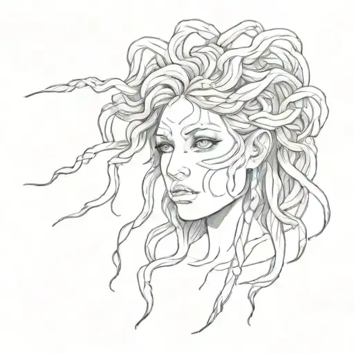 Medusa With Dreadlocks