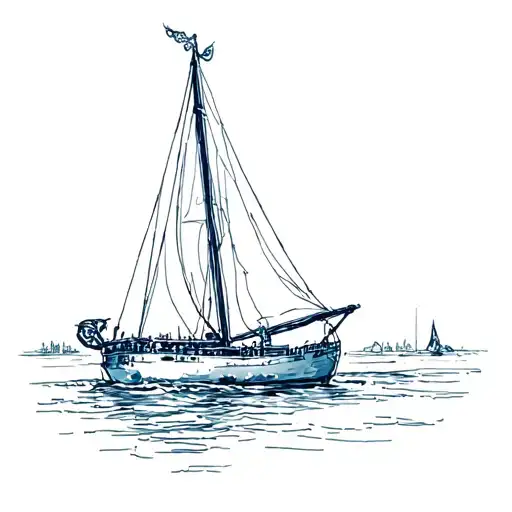 Sailboat And Music