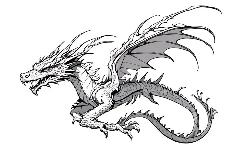 Dragon Flying