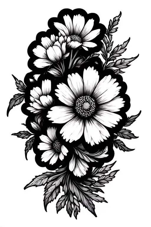 Wild Flowers Intertwined