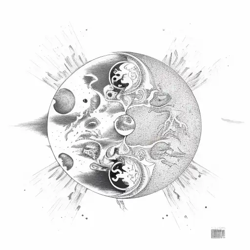 Sun And Moon Yin Yang