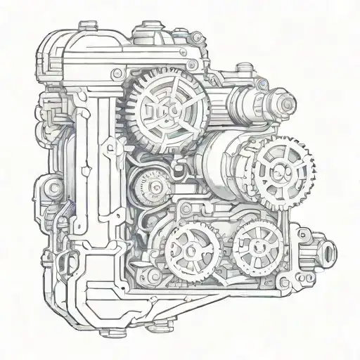 Letter J V Twin Engine