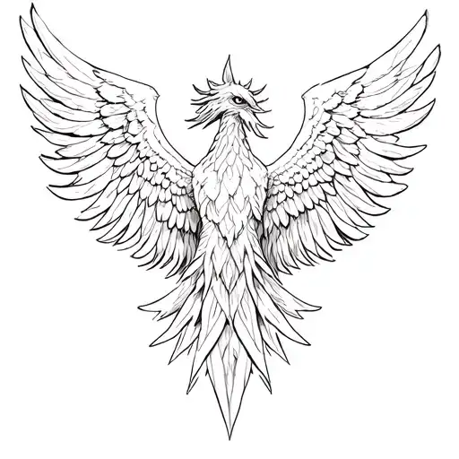 Phoenix Wings Spread
