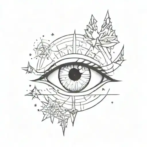 Cute Eye Mixed In With Northern Star