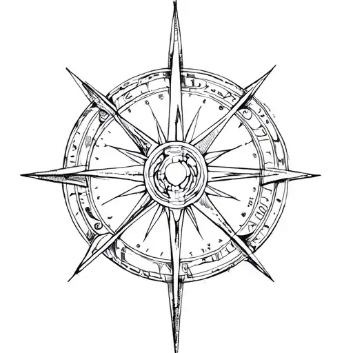 Vegvisir Symbol Modern