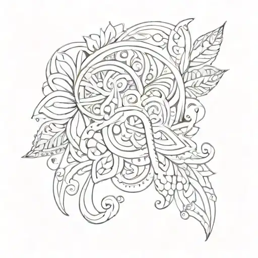 Traditional Croatian Bosnian Tattoo Full Lower Arm