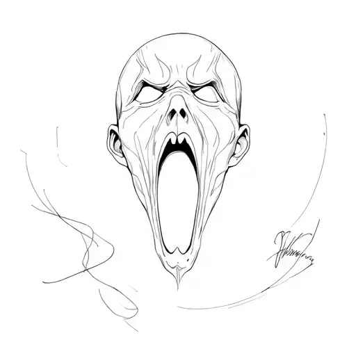 A Scream Mask