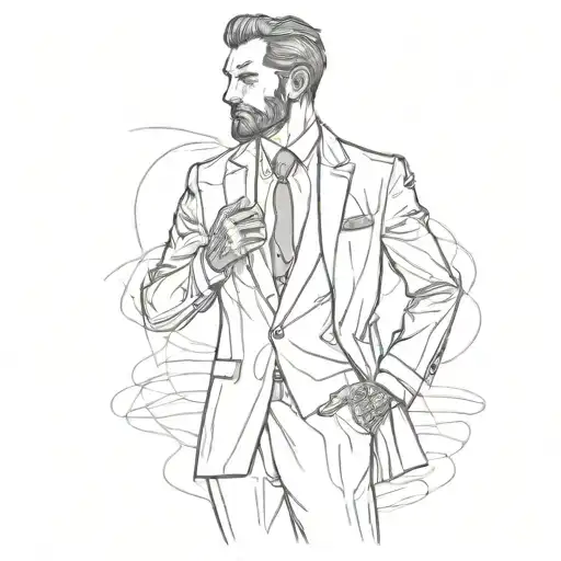 A Man In A Suit