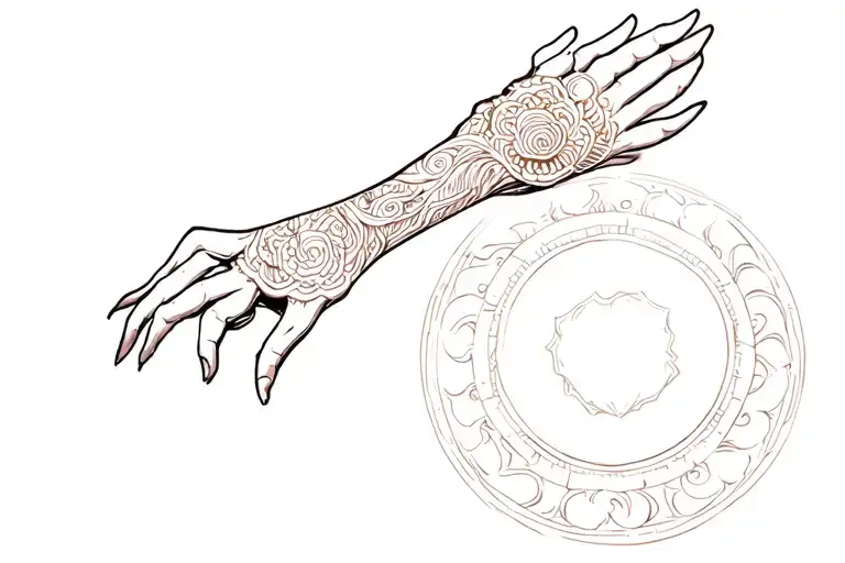 Tattoo Eastern Style Arm
