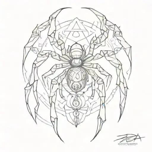 Tribal Spider Zezda