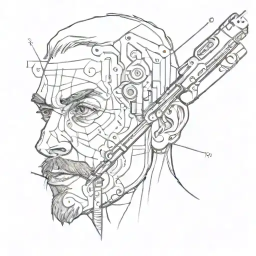 Man With Screwdrivers In His Eyes