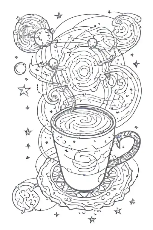 Coffee And Aries Constellation