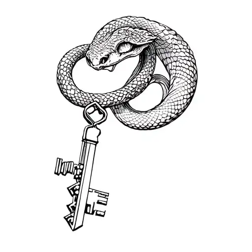 Key And Snake