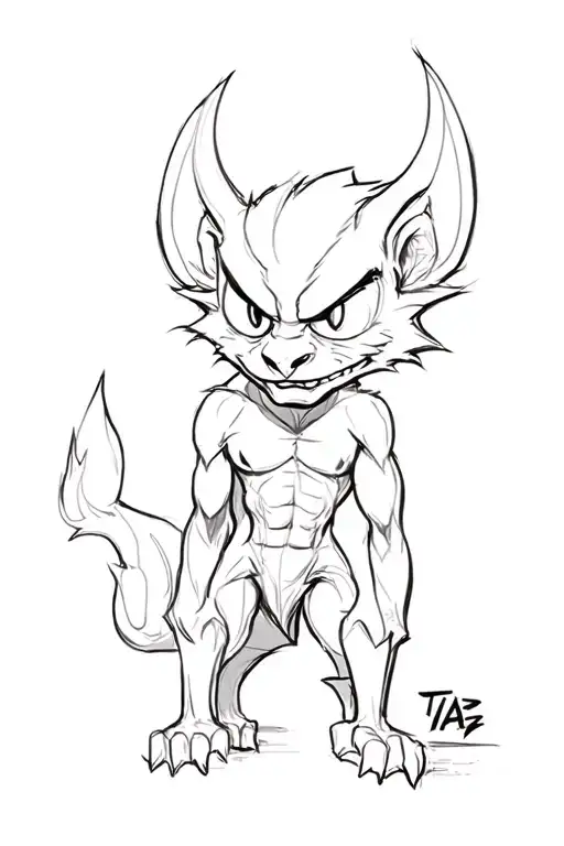 Electric Taz Manian Devil