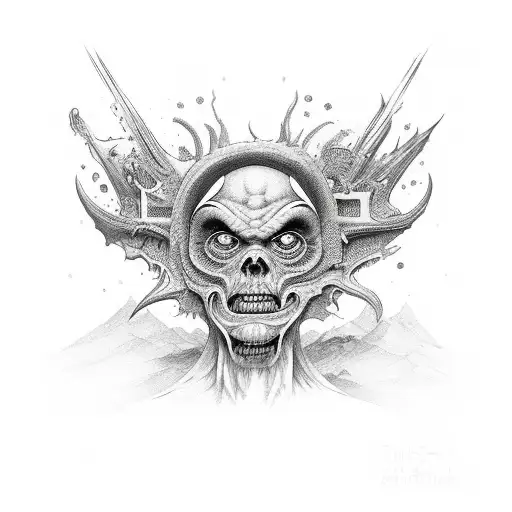 Drug Addiction Demon