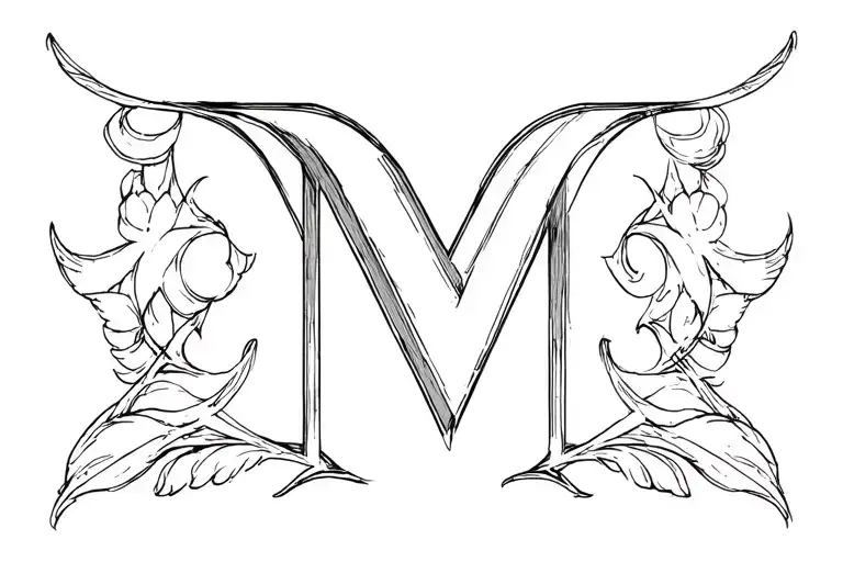 Puls And Letter M