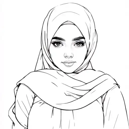 A Woman Wearing A Hijab