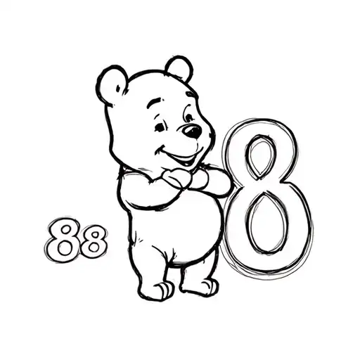 Winnie The Pooh And Number 88